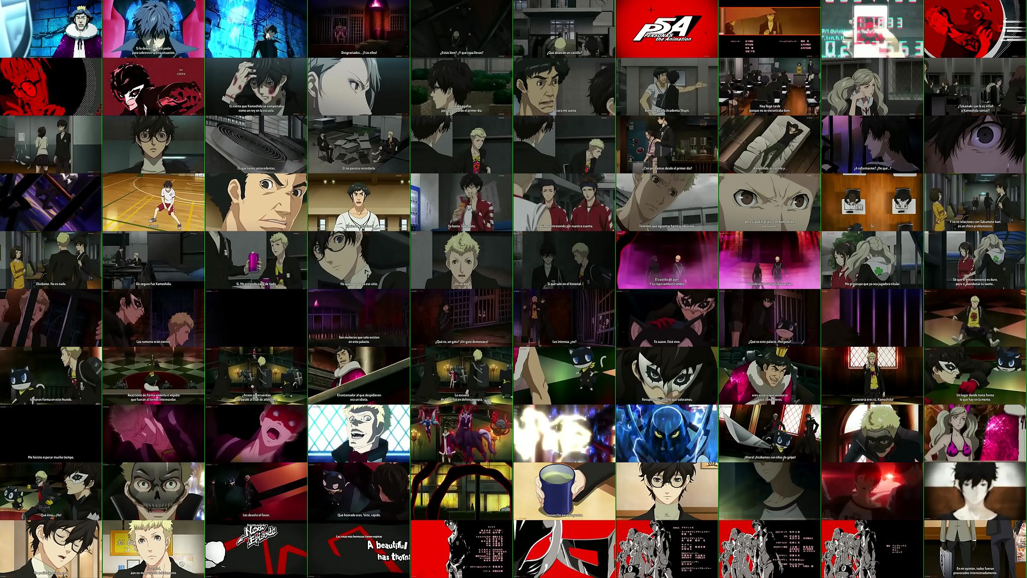 Persona 5 the animation Cap 2 sub espa&ntilde;ol 预览图