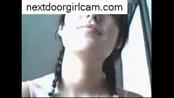 Brunette tape facing cam removes on webcam entertaining through dildo