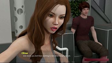 Away From Home 5 Chloe Private Bedroom Encounter Visual Novel Gameplay
