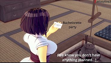 Hinata get fucked at her bachelorette party - Hinata Hinata NTR: Sinobi's Affair | Full & Pov version on Sheer & PTRN: Fantasyking3