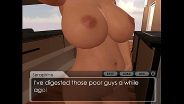 Caught and eaten by Seraphine one step from the exit. The Apartment Visual Novel