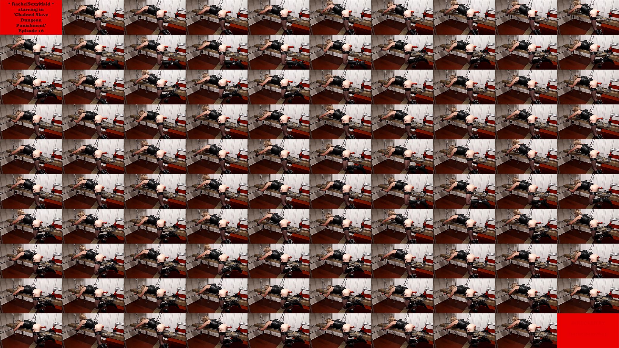 RachelSexyMaid - No.16 - Chained Slave Dungeon Punishment 预览图