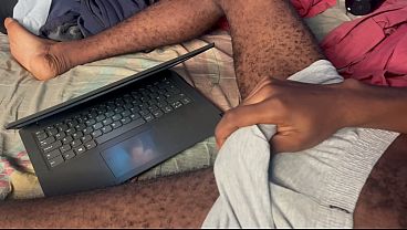 Watching My Hot Girlfriend Video And Enjoying My Pussytoy