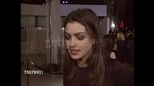 Anne Hathaway in her infamous see-through top