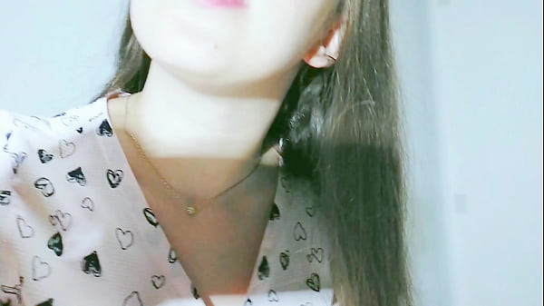 Download Video - Just a cute girl wearing a white skirts and a cute tshirt being naughty&comma; tongue fetish and masturbation