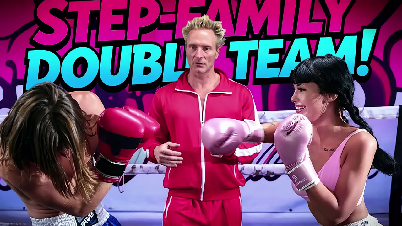 Family Boxing Training - Beca Barbie, Clarke Kent, Axel Haze