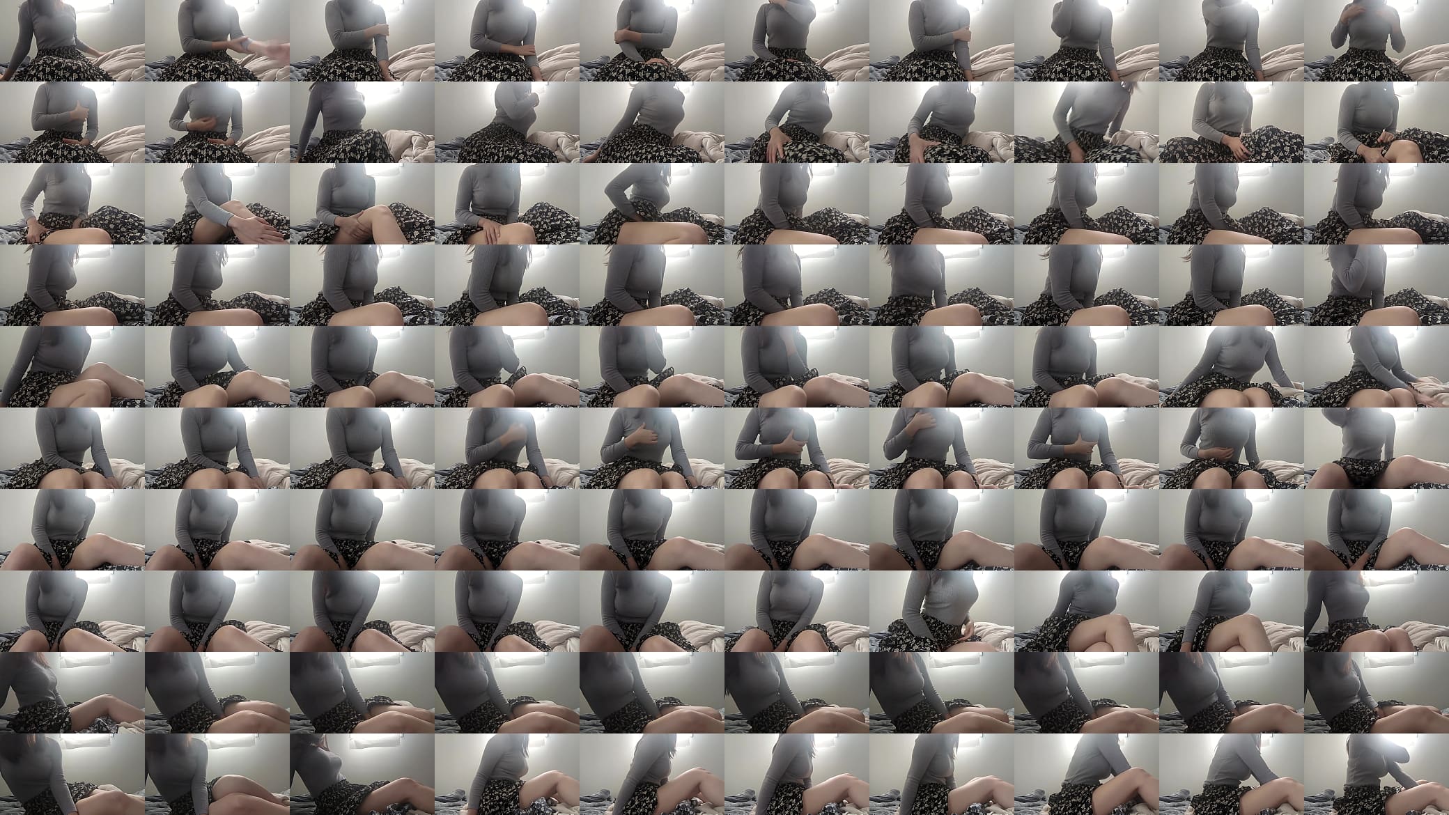 男の人の視線を集めるぴちぴちニット着て朝からむらむら解消する変態巨乳女子 预览图