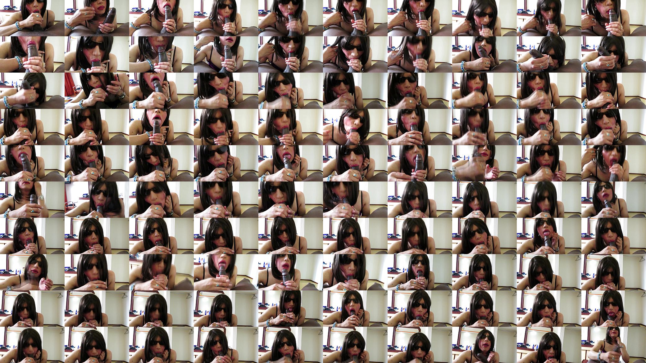 Black guy and tranny blowjob 预览图