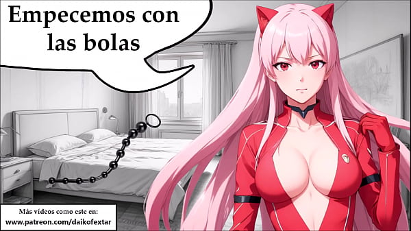 Entrenamiento anal hentai con la chica mandona