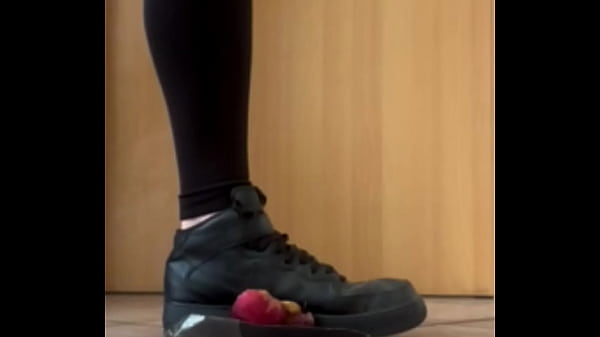 Crushing Apple under my high top sneakers