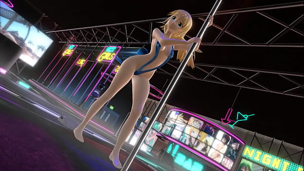 [MMD R-18] - Izumi's Pole Dance