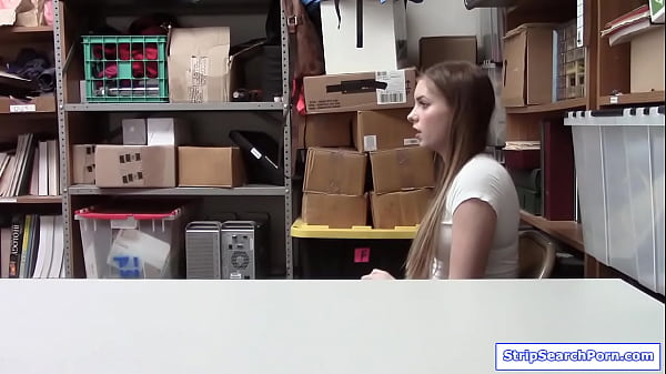 StripSearchPorn.com - Petite shoplifter fucked by tall officer