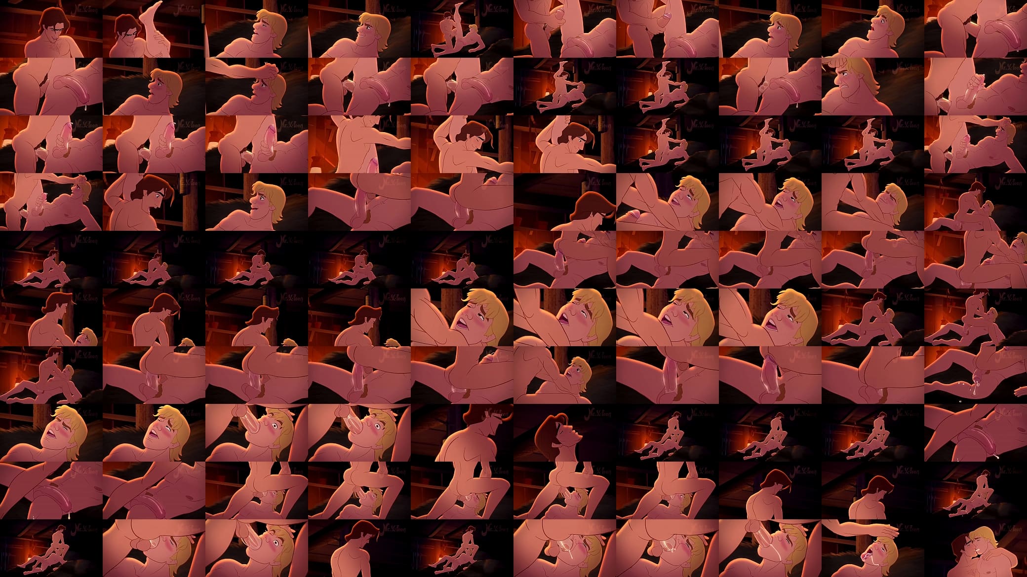 Flynn Rider culiando a Kristoff 预览图