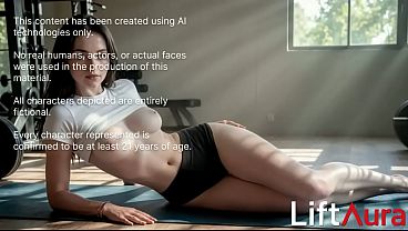 My yoga instructor eagerly pounced on my cock after class&mdash;she loves fucking me. Her tight pussy grips my cock tightly[AI]