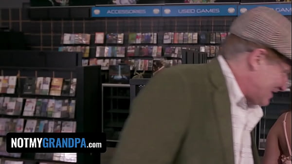 Download Video - StepGranddaughter Ginger Grey Lets Perv Old Dude Cum Inside Her In A Public Store - NotMyGrandpa