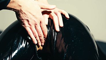 He Jerks My Pussy with a Finger in the Ass