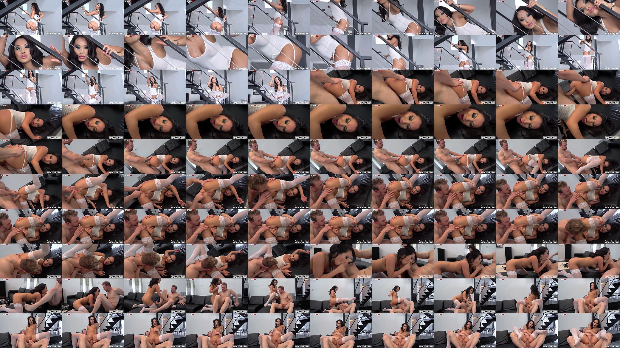 Only3X Network - Nympho babe Asa Akira with sexy body getting her ass stretched (1080) 预览图
