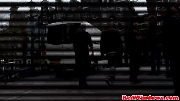 Blonde dutch hooker facialized after fucking