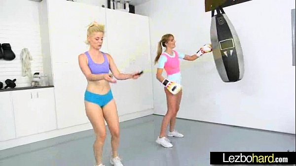 Sex Between Horny Amateur Teen Lez Girls (Charlotte Stokely & Kenna James) video-10