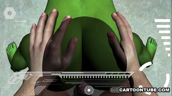 3D Alien has her tits and pussy fucked hard from POV