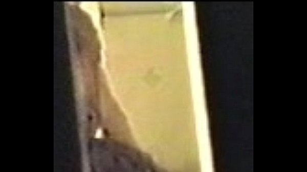 Hairy Brunette caught on hidden cam