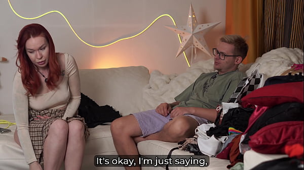 Horny Step Mom's Christmas Outfit Try-On Turns into Wild Step Son Pounding and Cumshot