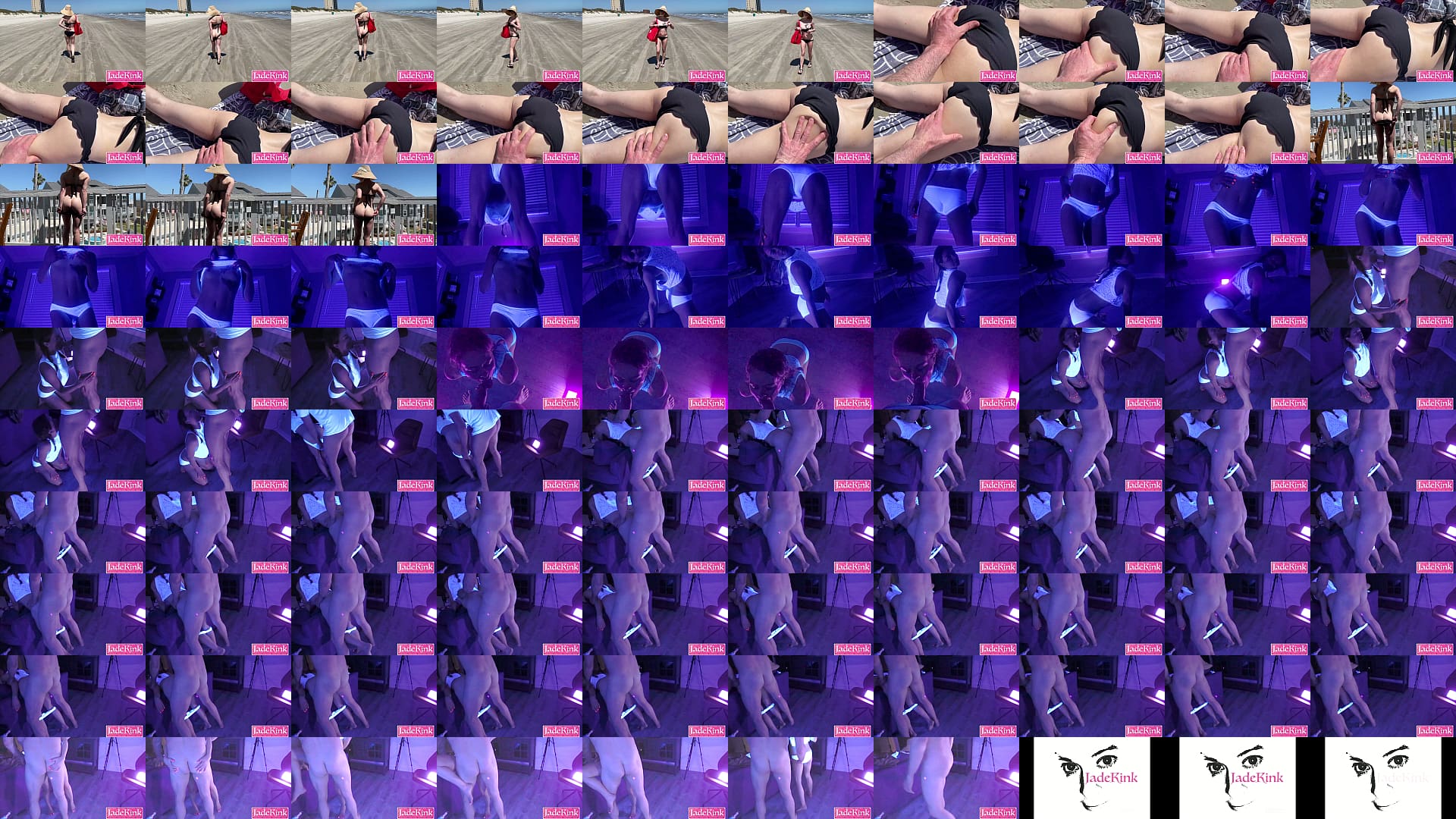 Black Kinky Couple Light (Stripper Dance PMV Clip) 预览图