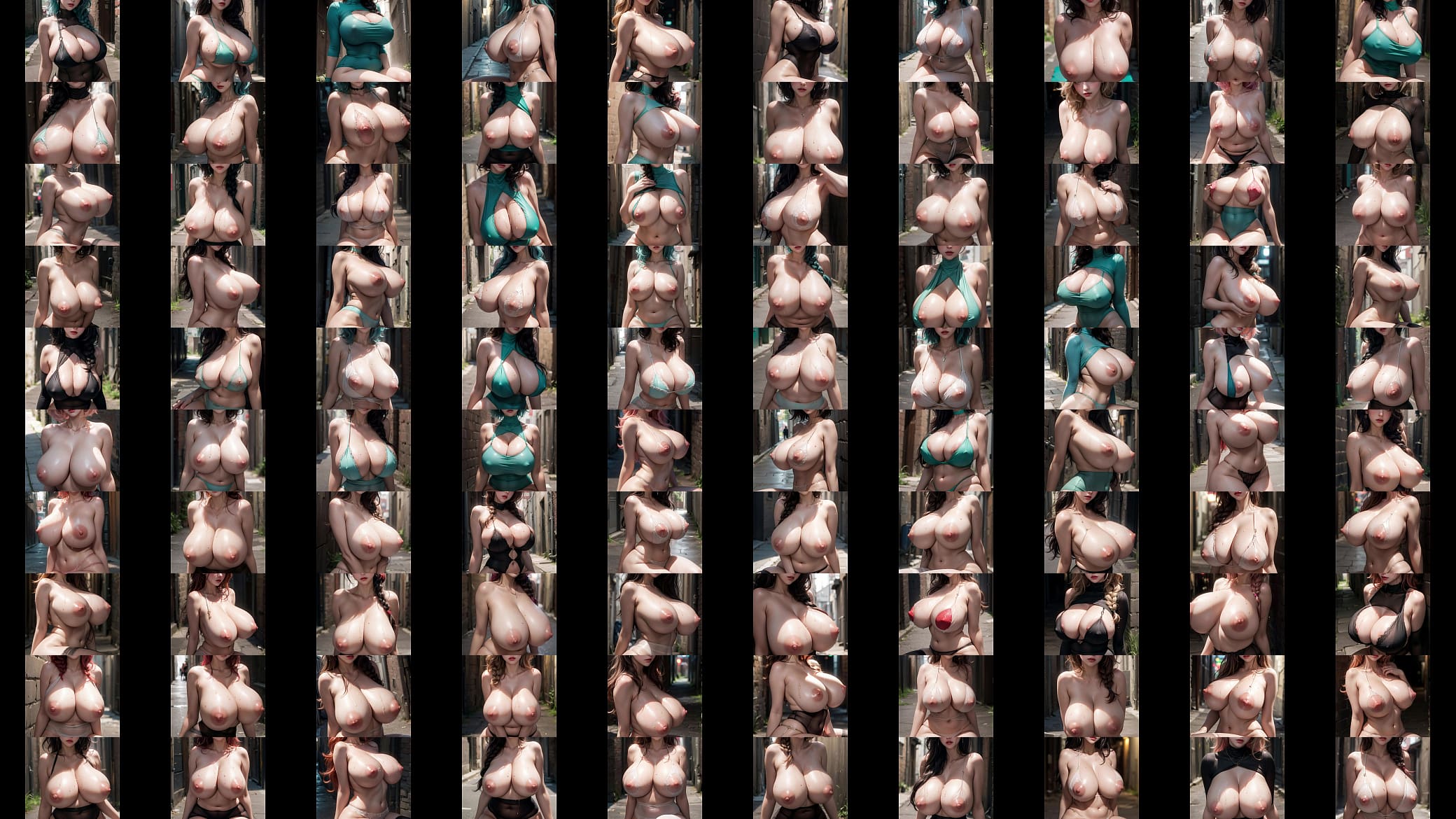 AI GENERATED,MODEL,GIRL,BIG-TITS,AI ART #119 预览图