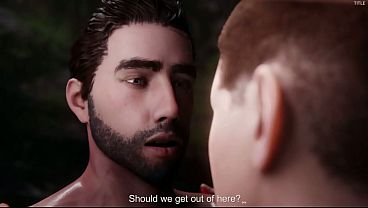 A guy decided to swim in a waterfall with a friend, had sex with him, and gave him a blowjob
