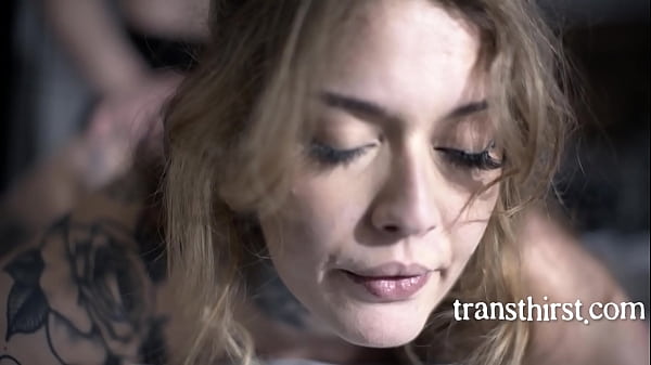 TS Stepmom Fucks Teen Stepdaughter | TransThirst