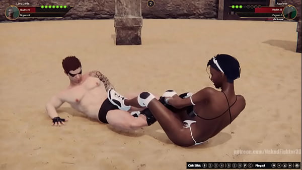 LordJerle VS Avalynn (Naked Fighter 3D)