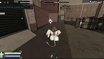 Jugando roblox Condo Jane Doe termina siendo follada