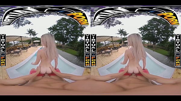 VIRTUAL PORN - Blonde Teen Britt Blair Fucked Hard #VR