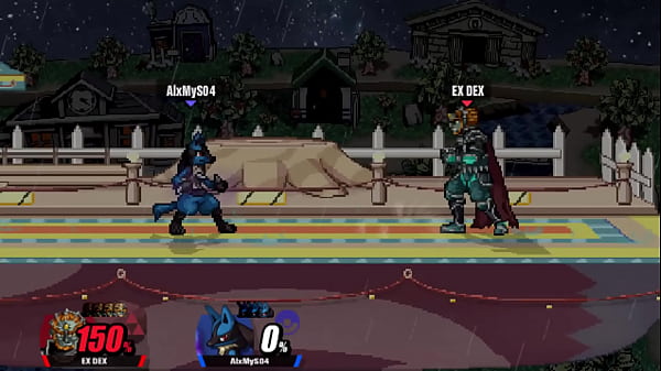 Se confía y al final le gano con 4 vidas SSF2 peleando contra AlxMyS04