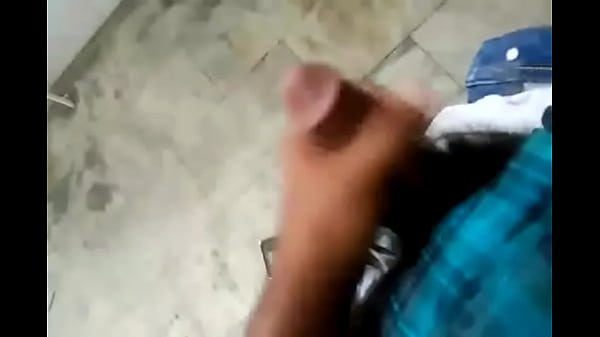 Hand practice in bathroom