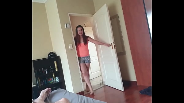 Download Video - Playact &vert; pov step dad gets a happy ending early in the morning when step daughter sucks and rides his cock &vert; jerk off until she swallows his cum load