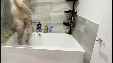 Step son call me to bring him towel, and I can’t refuse to not suck his big dick