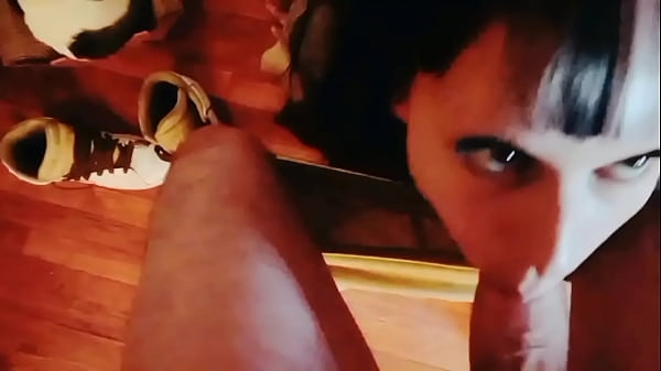 Twitch streamer sucks monster cock swallows big load