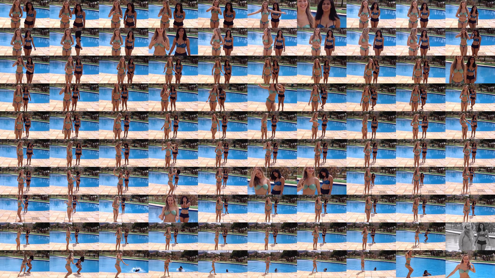 Best friends challenge in pool # BFF - yoga challengs water - desafio da piscina # 5 预览图