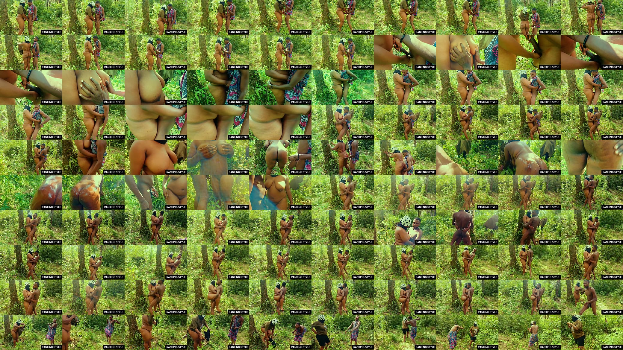 African pornstar forest love making 预览图