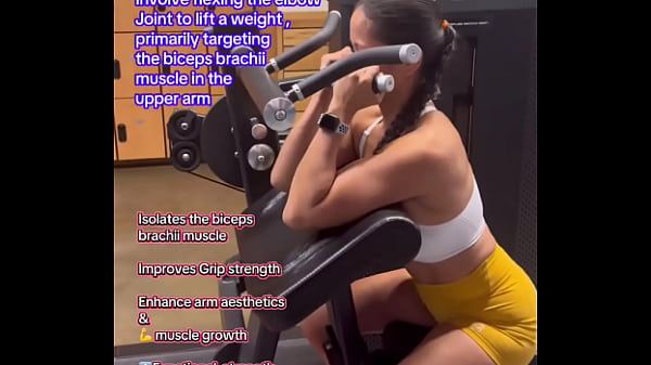 Bicep Curls #BeginnerWorkout, #FitnessTutorial...