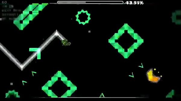 Я трахаюсь с геометрическим тире уровнем