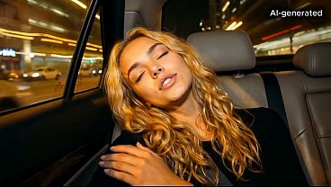 AI-generated - Took the hot blonde to the motel and filled her pussy with cum