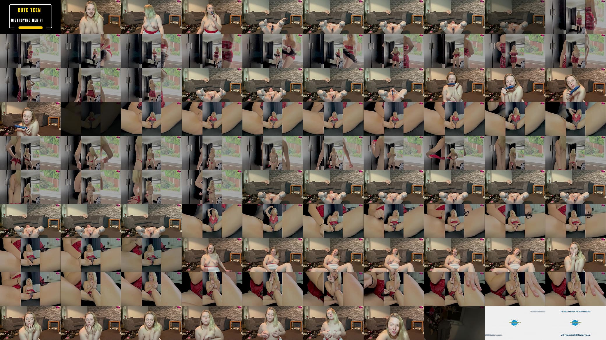 Cute TEEN destroying her PUSSY COMPILATION 预览图