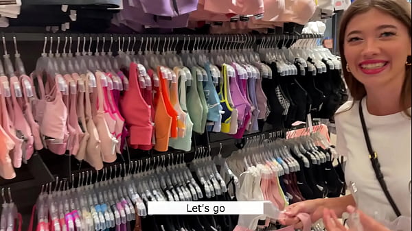 Download Video - Blowjob in Fitting Room &sol; too Much Cum in her Mouth