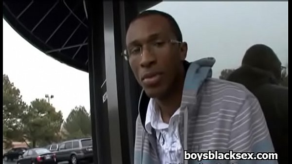 Black Gay Man WIth HUge Dick Fuck White Teen Bo...
