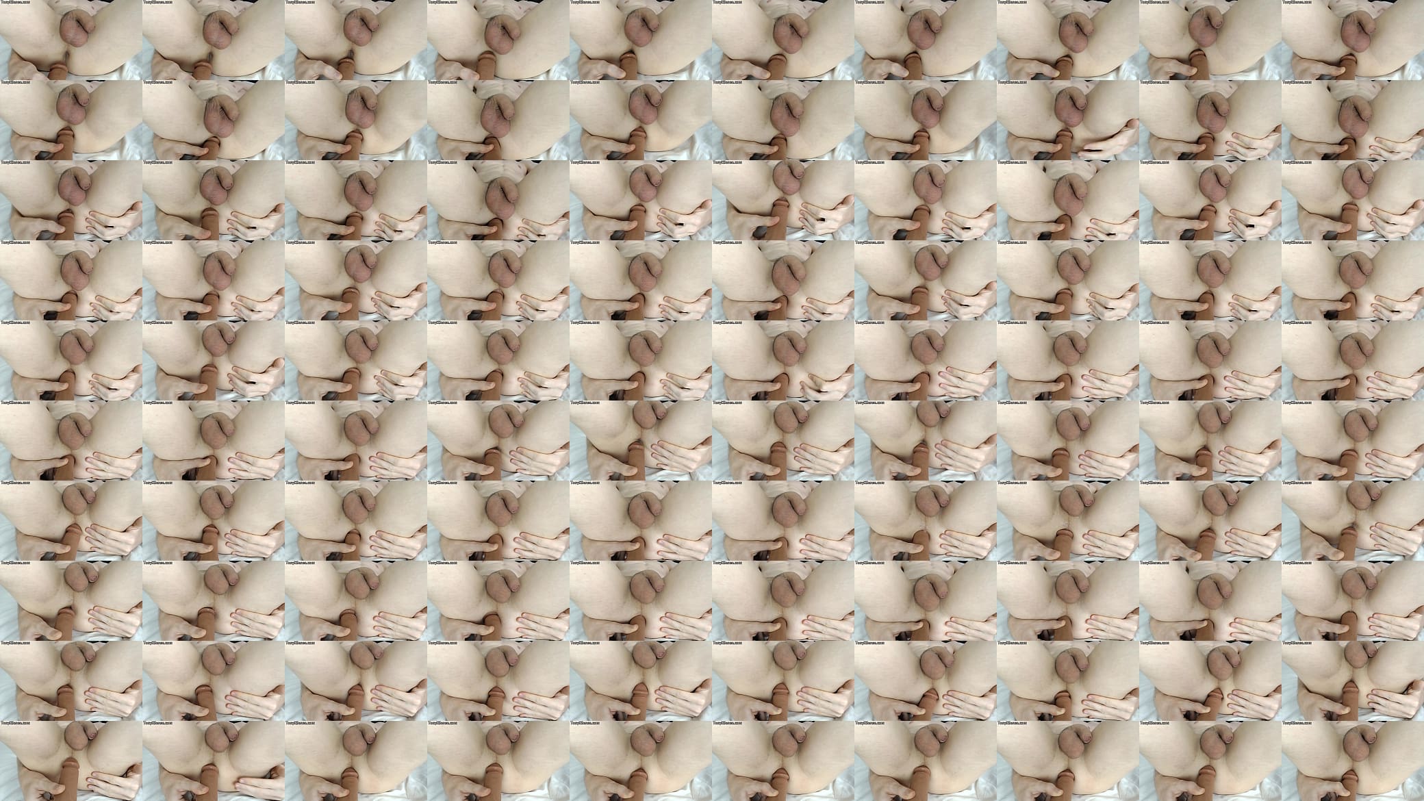 Penetrating my tight butthole with a big dong 预览图