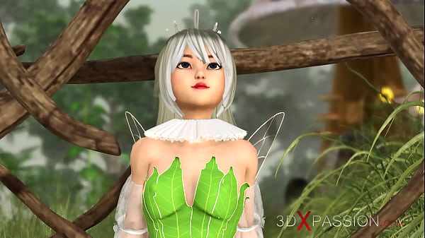 Download Video - Crazy gnome plays with a hot sexy fairy