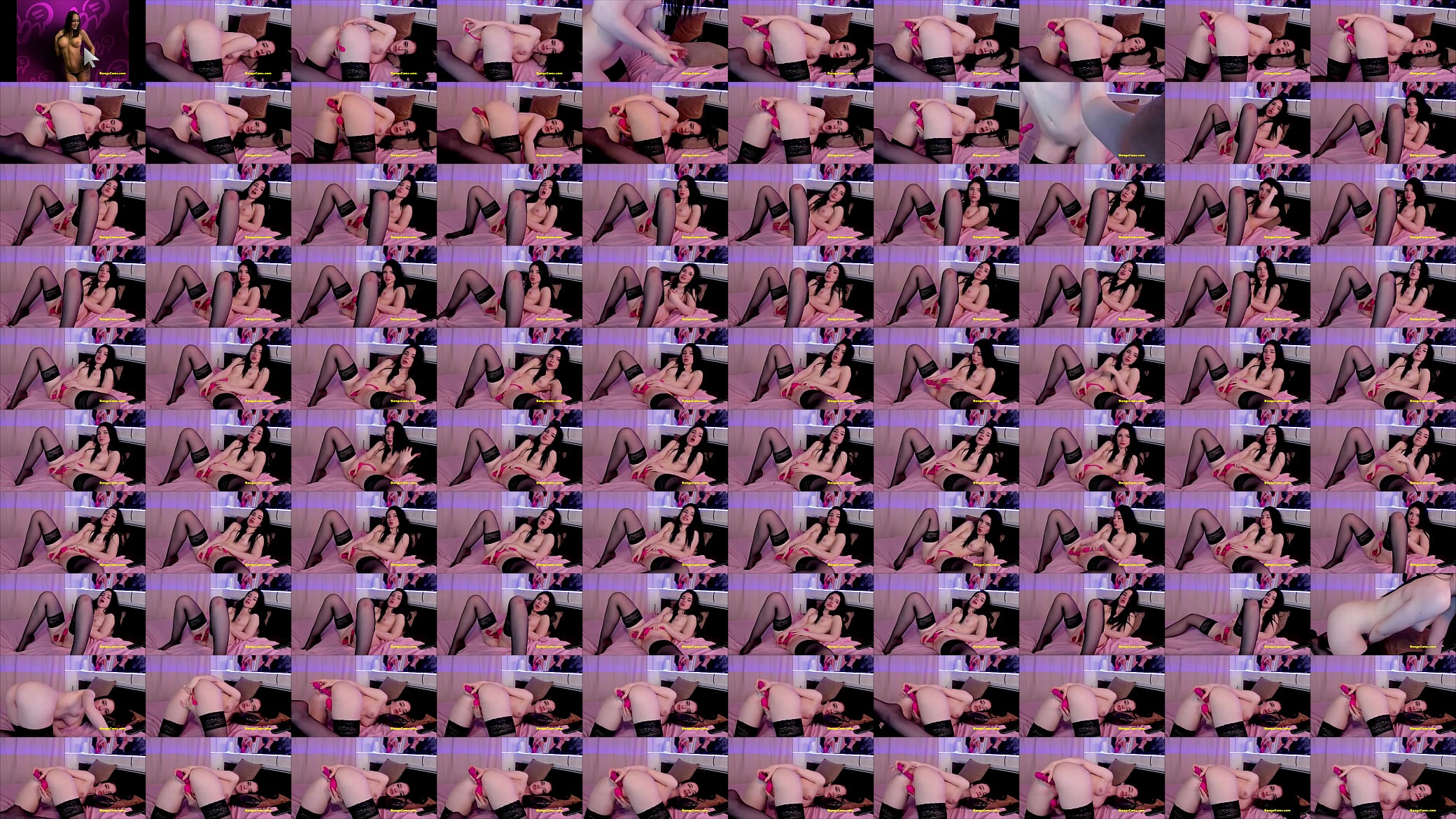 Gorgeous Bongacams sweetheart enjoys a dildo and moans loud 预览图