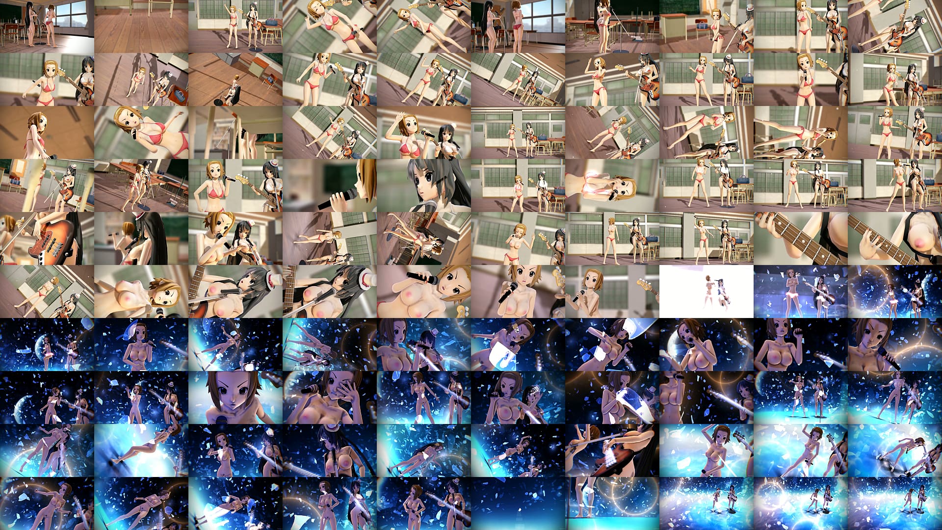 K-ON girls dancing 预览图